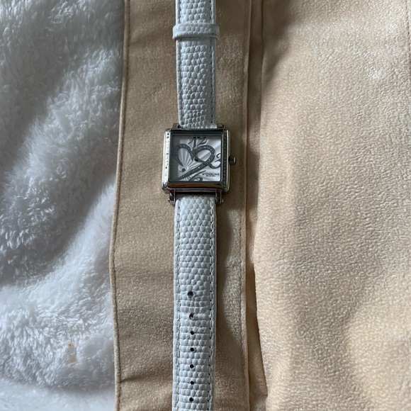 STUHRLING DIAMOND WHITE WATCH - Picture 11 of 14